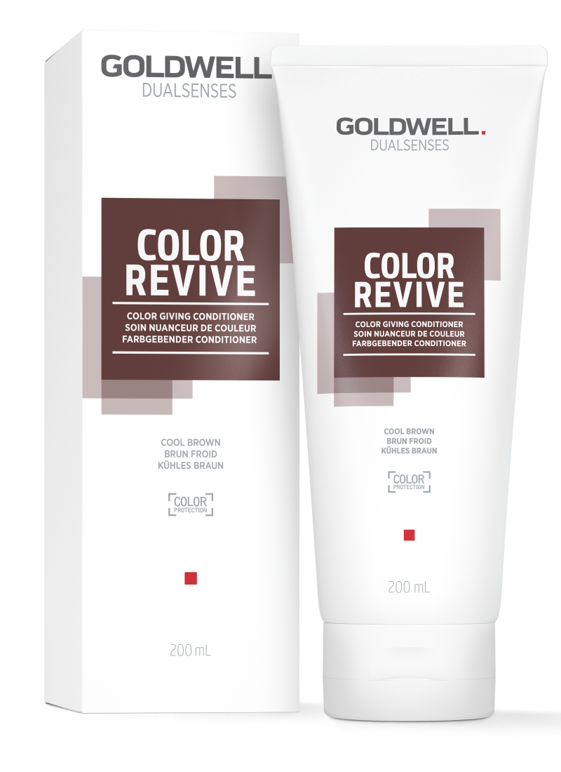 Goldwell Dualsenses Color Revive – Farbgebender Conditioner Kühles Braun 200 ml