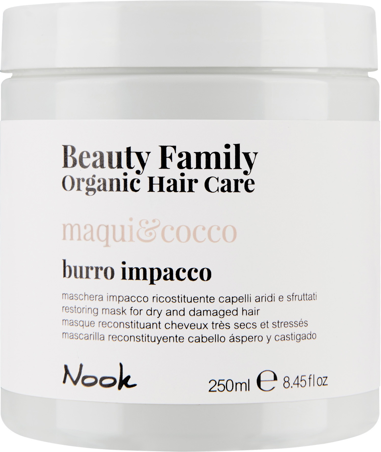 Nook Organic Hair Care Maqui Beere & Kokosnuss Mask