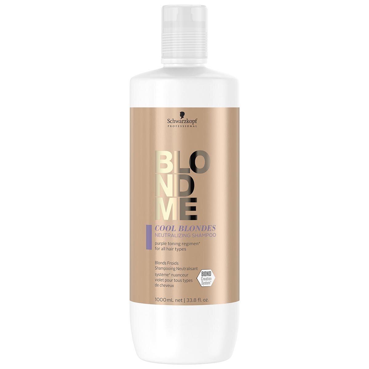 Schwarzkopf Blondme Care COOL BLONDES -Neutralizing Shampoo, 1000 ml