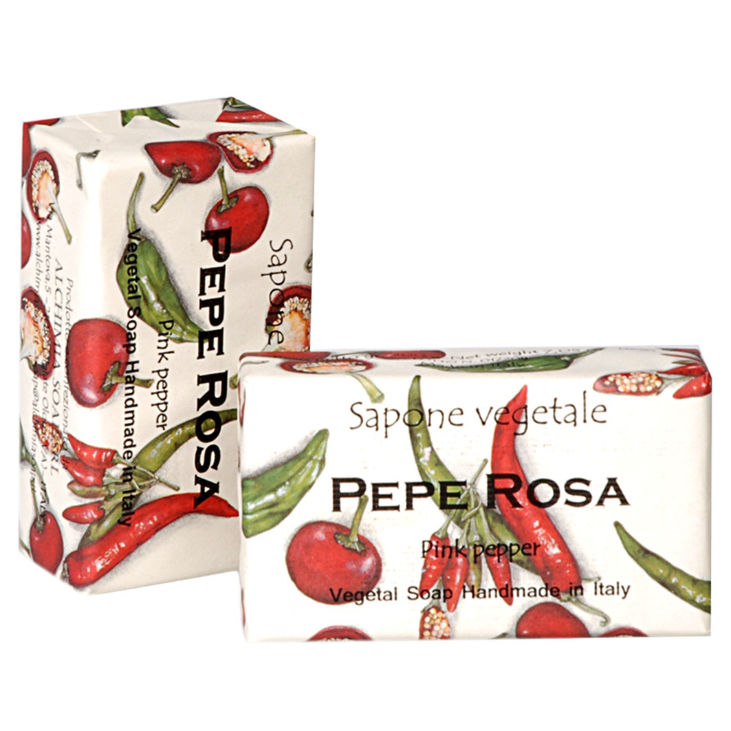 Pepe Rosa, Rosa Pfeffer Luxusseife  200g