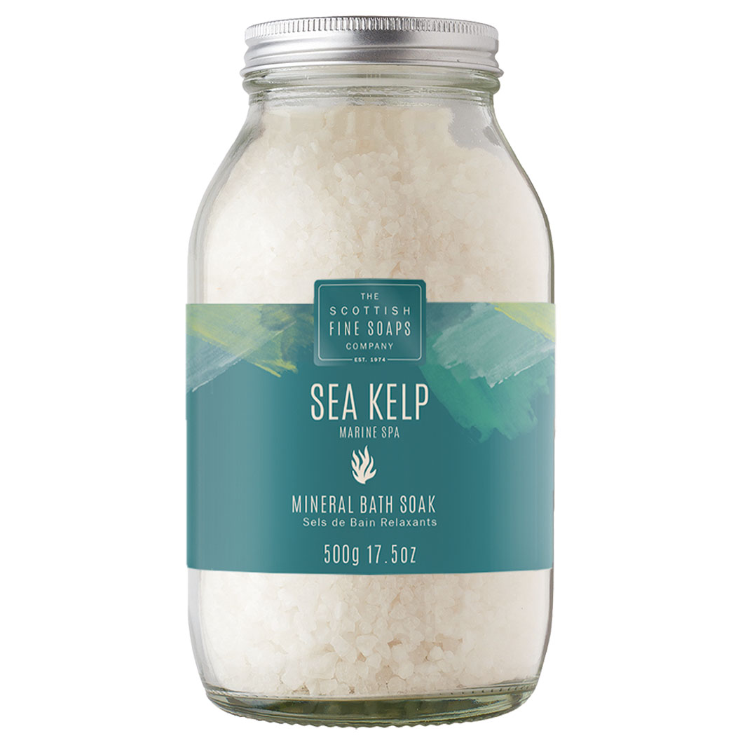 SEA KELP Marina Spa Mineral- Badesalz 500g Glastiegel