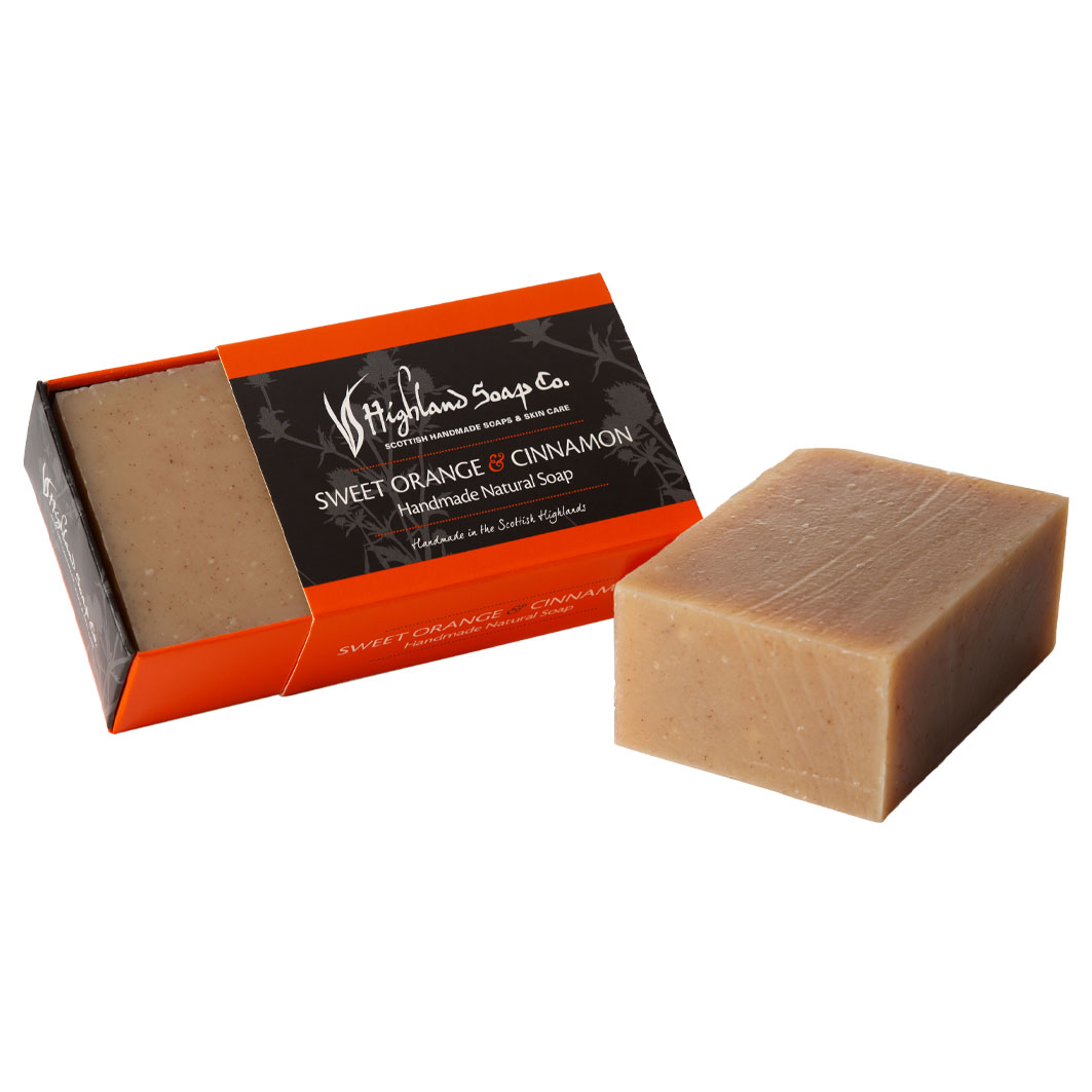 Naturseife Sweet Orange & Cinnamon  Handmade 190g