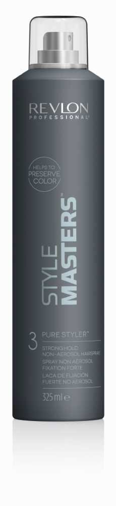 Revlon Style Masters Must Haves 3 Pure Styler Strong Hold 325 ml – Haarspray starker Halt ohne Treibgas