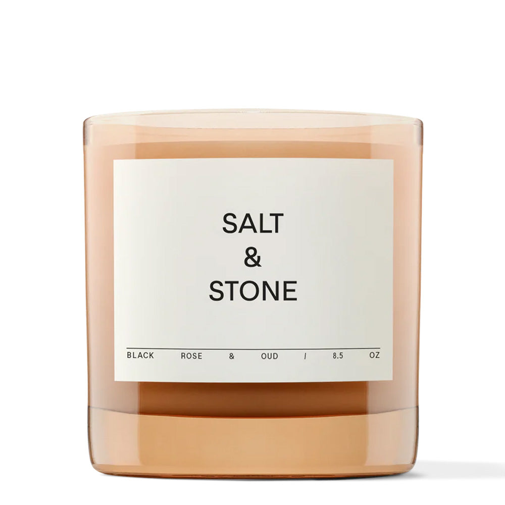 Salt & StoneDuftkerze – Black Rose & Oud