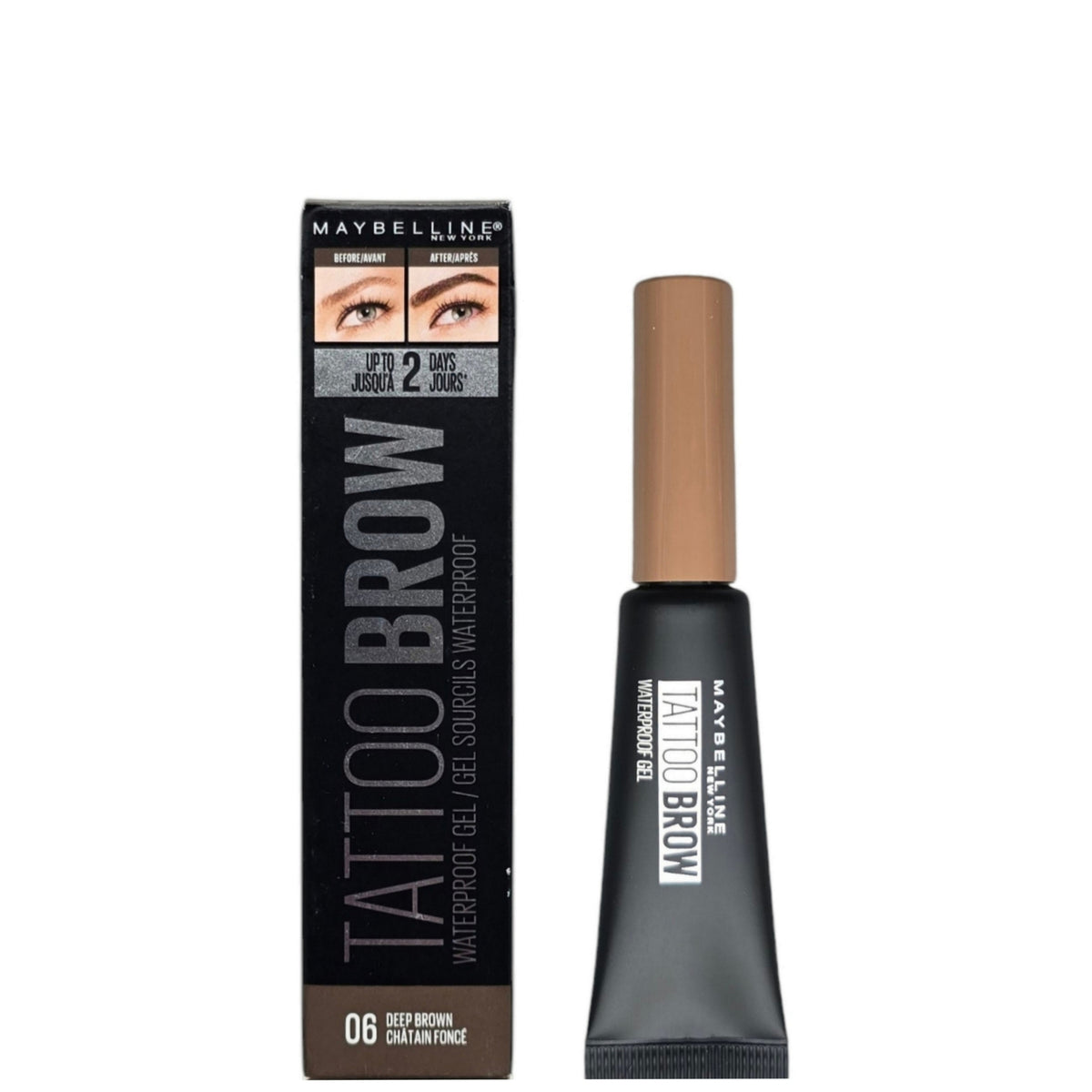 Maybelline/Tattoo Brow „Waterproof Gel“ 06 Deep Brown 5ml