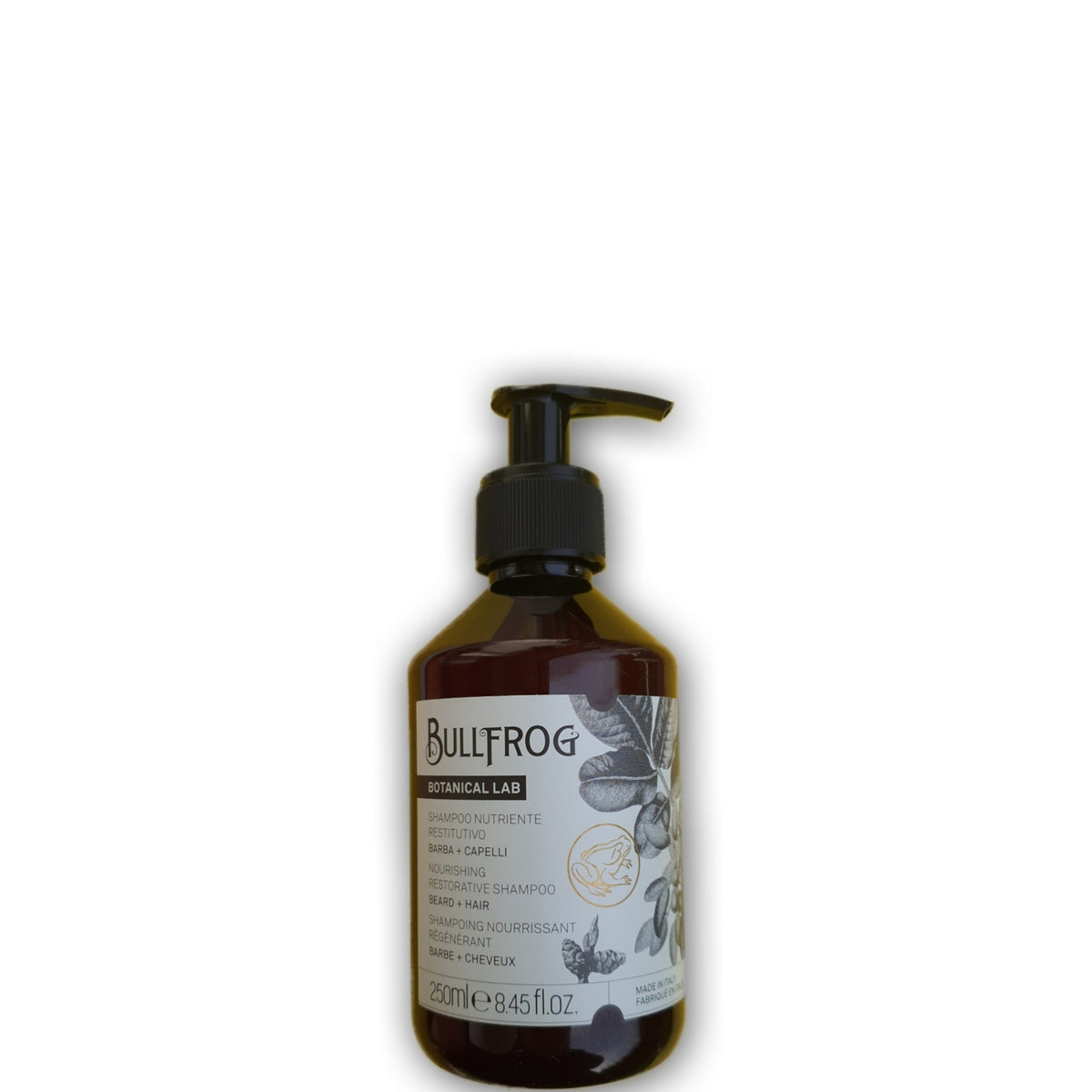 Bullfrog/Nourishing Restorative Shampoo „Hair&Beard“ 250ml/Bart&Haarpflege