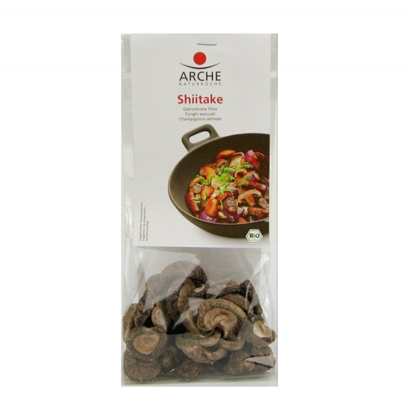 Arche Shiitake Pilze getrocknet vegan bio 40 g