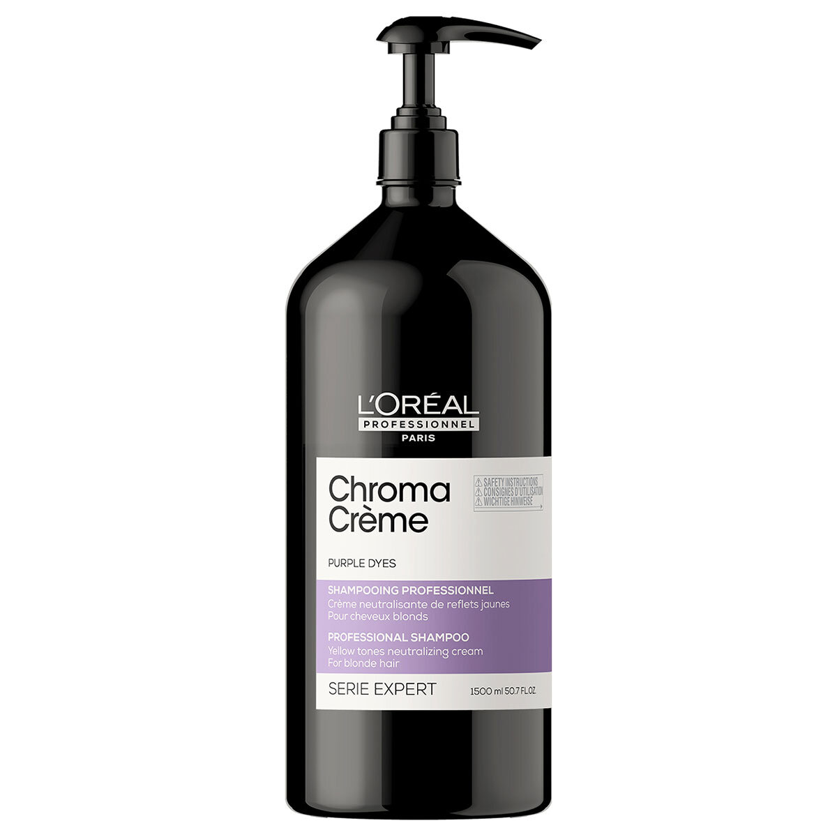 L’Oreal Professionnel Serie Expert Chroma Creme Violett Shampoo, 1500 ml