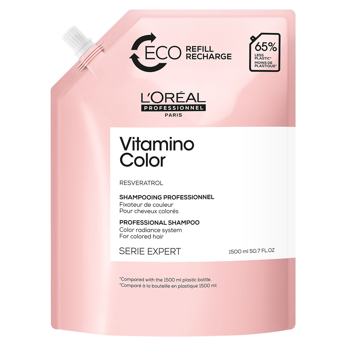 L’Oreal Professionnel Serie Expert Vitamino Color Shampoo Refill, 1500 ml