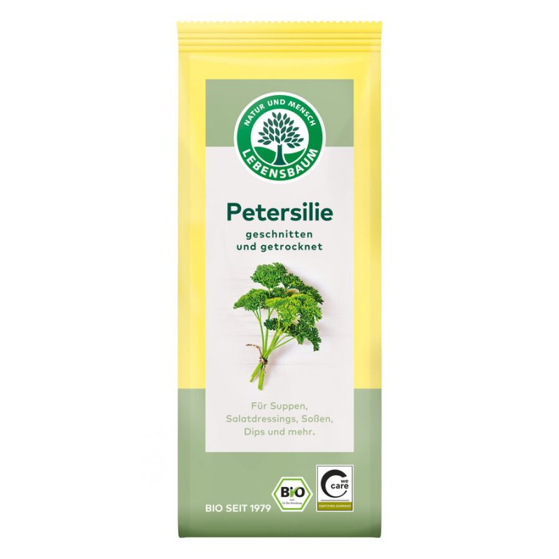 Lebensbaum Petersilie gerebelt & getrocknet bio 15 g Tüte