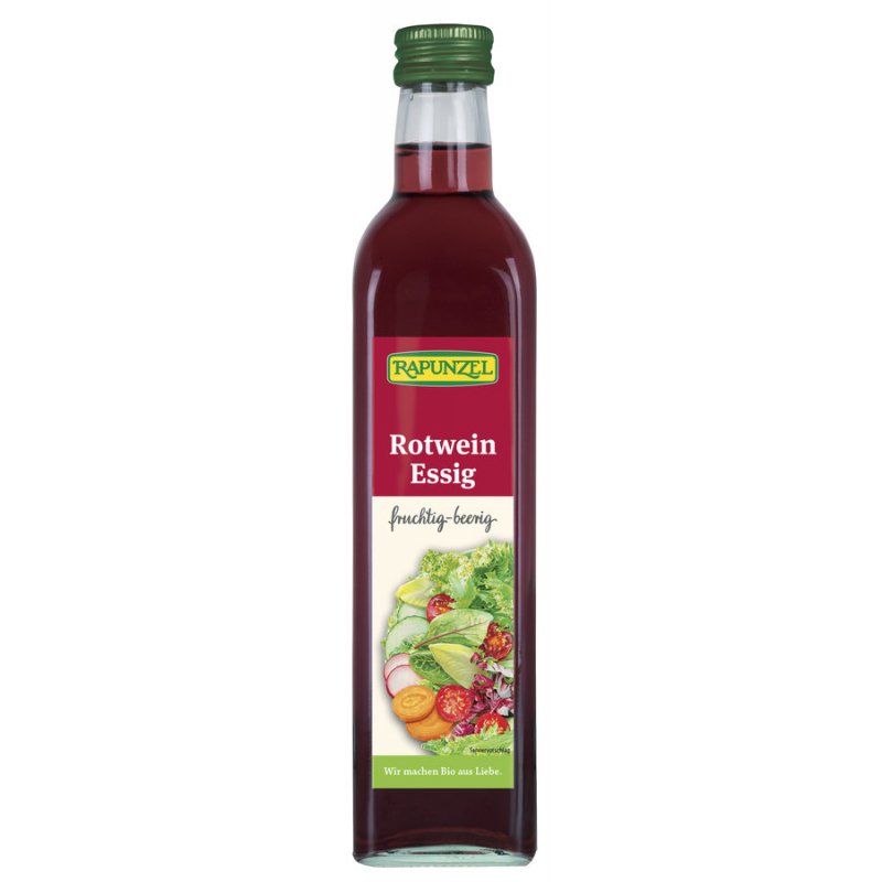 Rapunzel Rotwein Essig vegan bio 500 ml