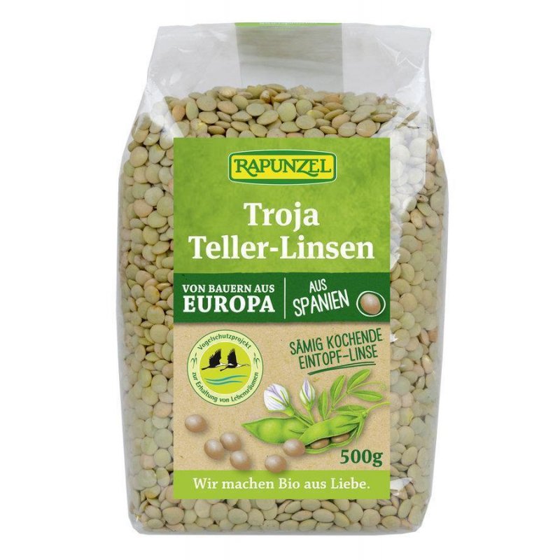 Rapunzel Troja Teller Linsen bio 500 g