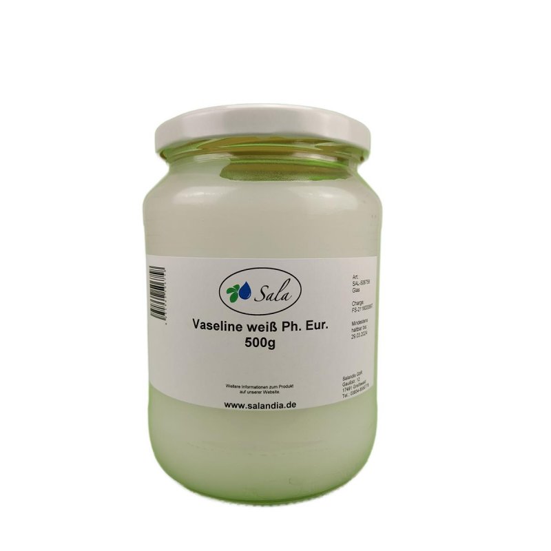 Sala Vaseline weiß Ph. Eur. 500 g Glas Aktionspreis solange Vorrat reicht