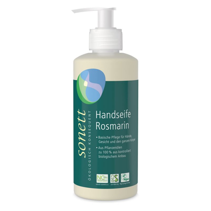 Sonett Handseife Rosmarin vegan 300 ml Spender