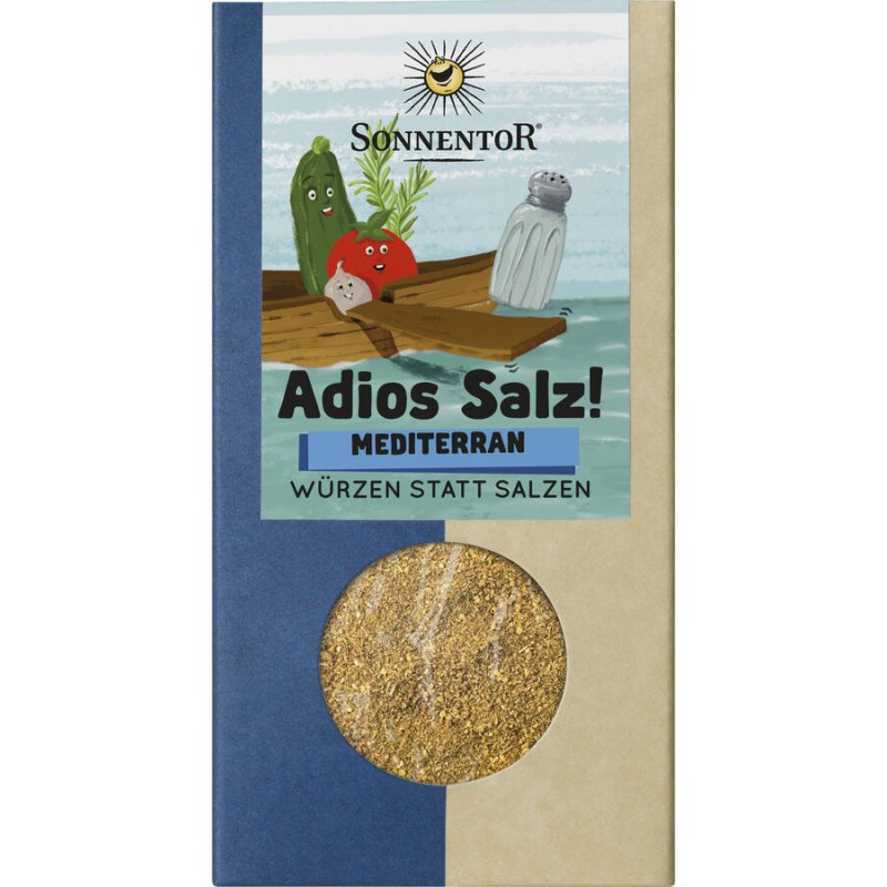 Sonnentor Adios Salz Mediterran vegan bio 50 g Tüte