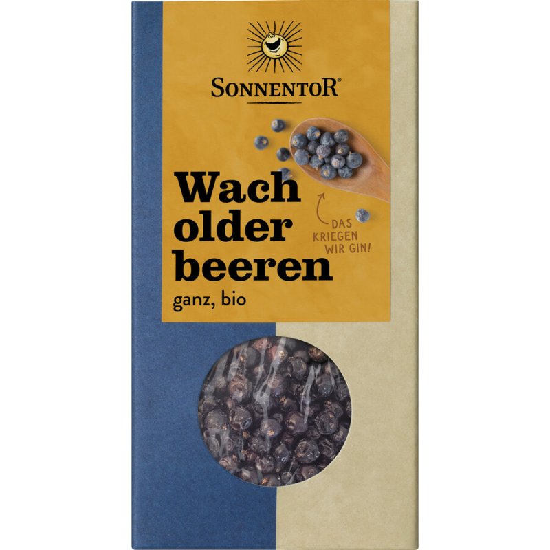 Sonnentor Wacholderbeeren ganz bio 35 g Tüte