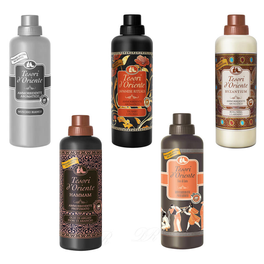 tesori d´Oriente Testpaket aromatische Weichspüler 5x 750 ml