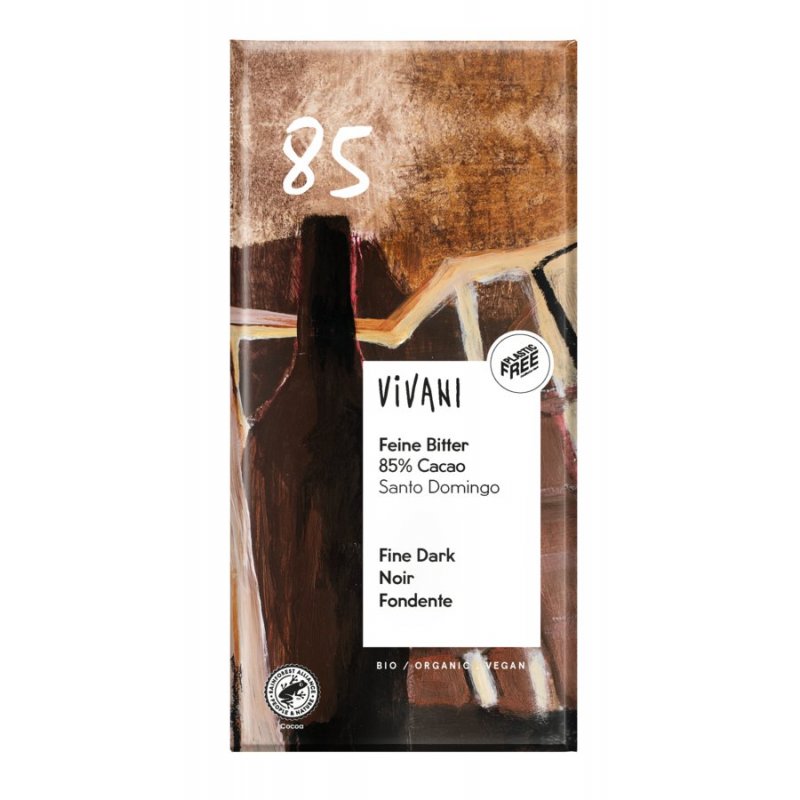 Vivani Feine Bitter 85% Cacao Schokolade vegan bio 100 g